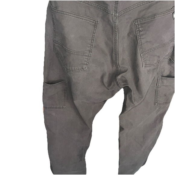 Berne Highland Flex Duck Carpenter Relaxed Fit Pants Men's 34x30 Gray - Picture 8 of 8